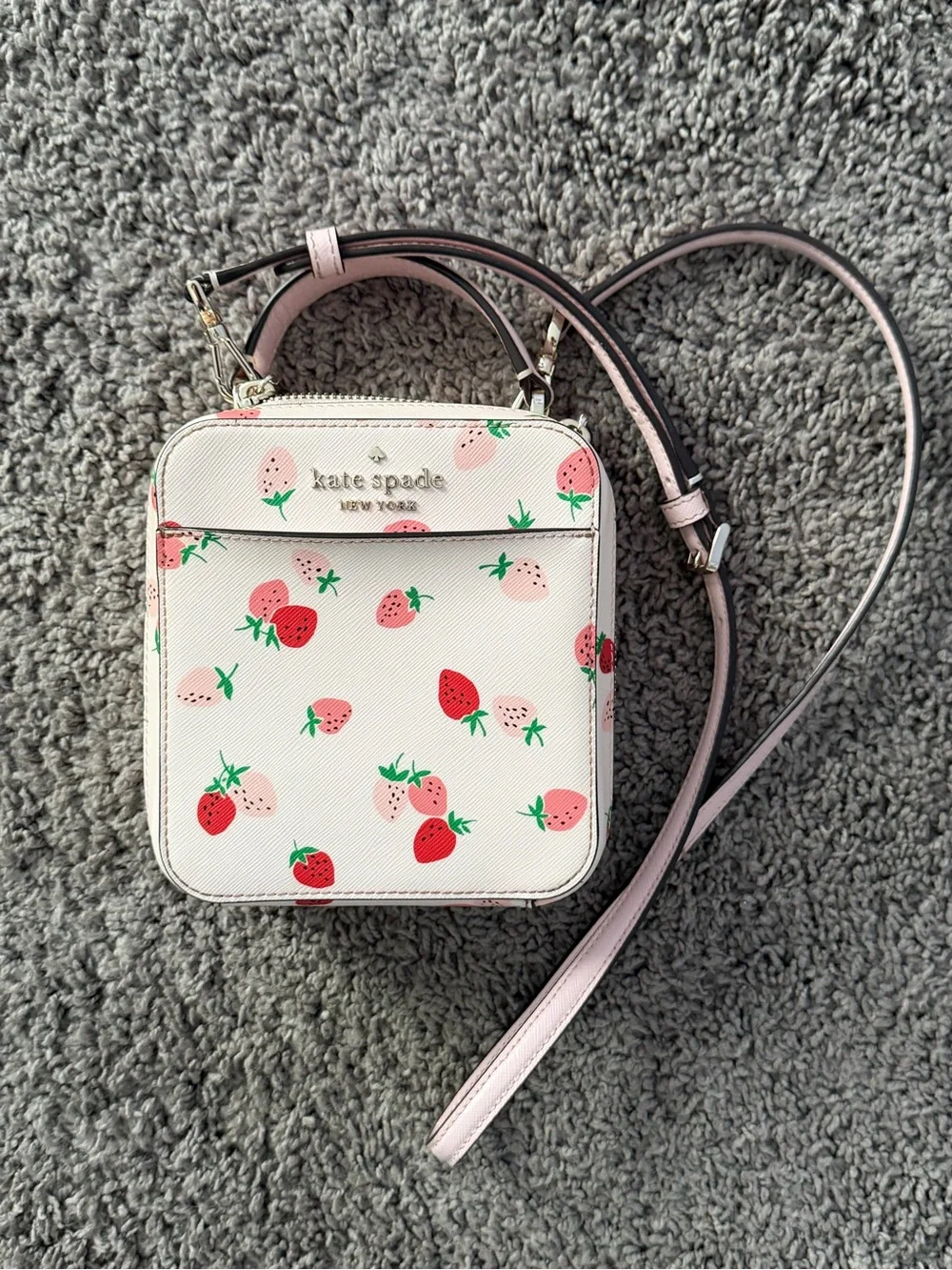 Kate Spade Strawberry Print Crossbody Purse